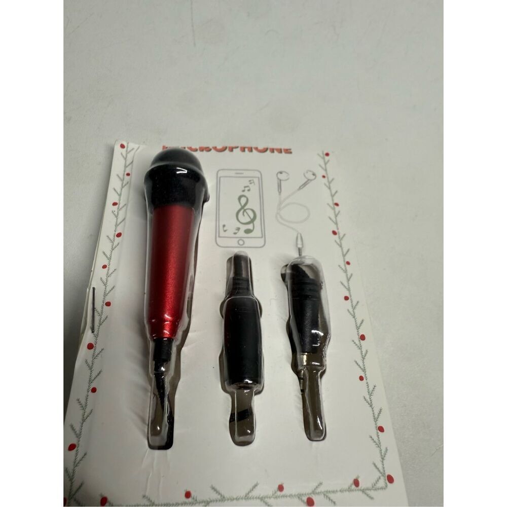 Vivitar Mini Microphone Connect to Smartphone (Android or IOS)or Karaoke